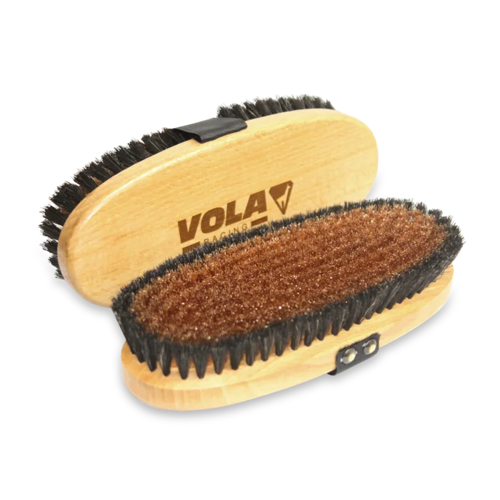 VOLA Brass/Horse Hair Oval Brush