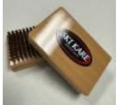 Brush - Ski Kare Brush - Brass